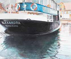 Ölbild „Alexandra”, ©Hans Brandt Maler